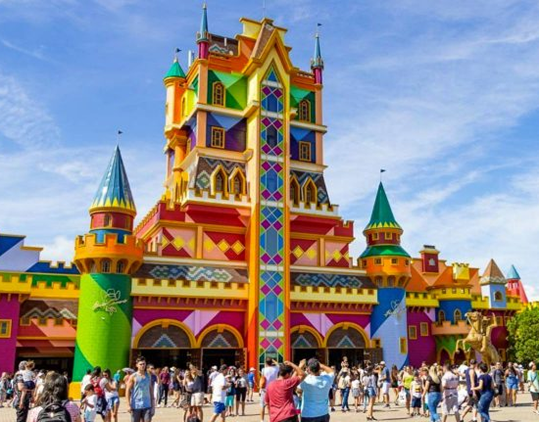 Beto Carrero World - Parque temático com montanha-russa e atrações radicais